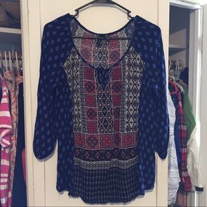 New Direction Paisley Top